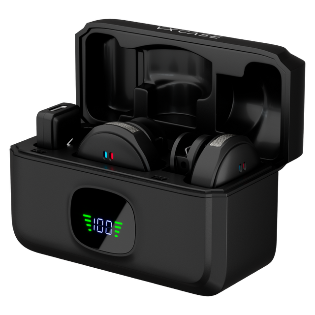 Microfone de Lapela Sem Fio com Fixação Magnética USB-C - Mag Clip