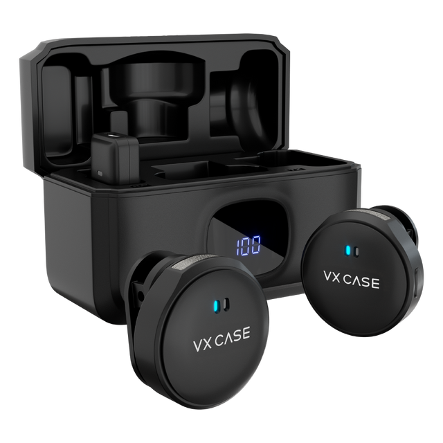 Microfone de Lapela Sem Fio com Fixação Magnética USB-C - Mag Clip