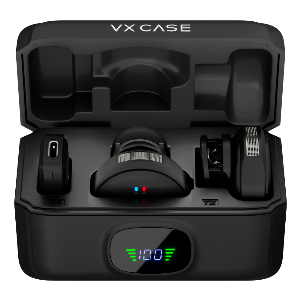 Microfone de Lapela Sem Fio com Fixação Magnética USB-C - Mag Clip