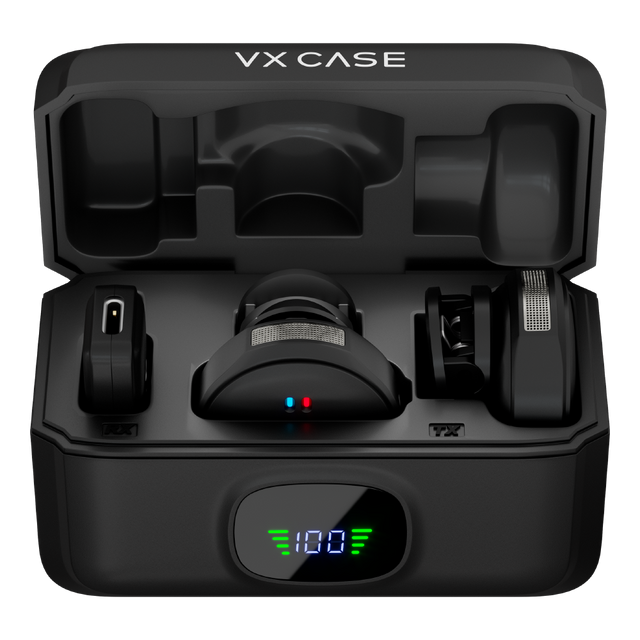 Microfone de Lapela Sem Fio com Fixação Magnética USB-C - Mag Clip