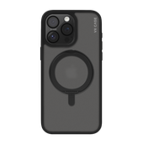Capa com Suporte Aro Magsafe para iPhone 15 Pro - Preta - KickStand