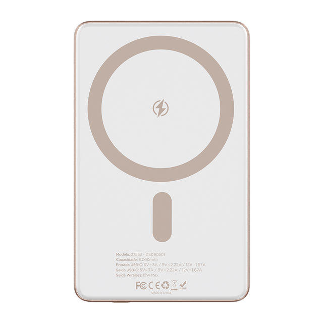 Carregador Portátil Mag Power Thin 5.000mAh