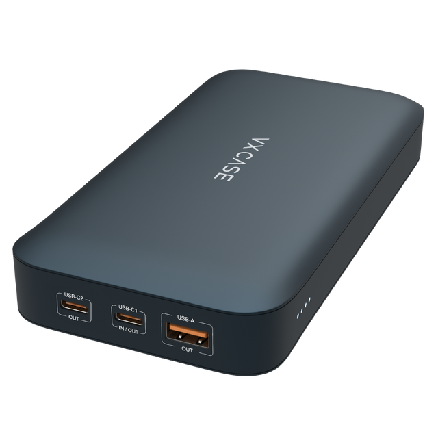 Bateria Externa Turbo 20.000mAh 75W - Blue Storm VX Case