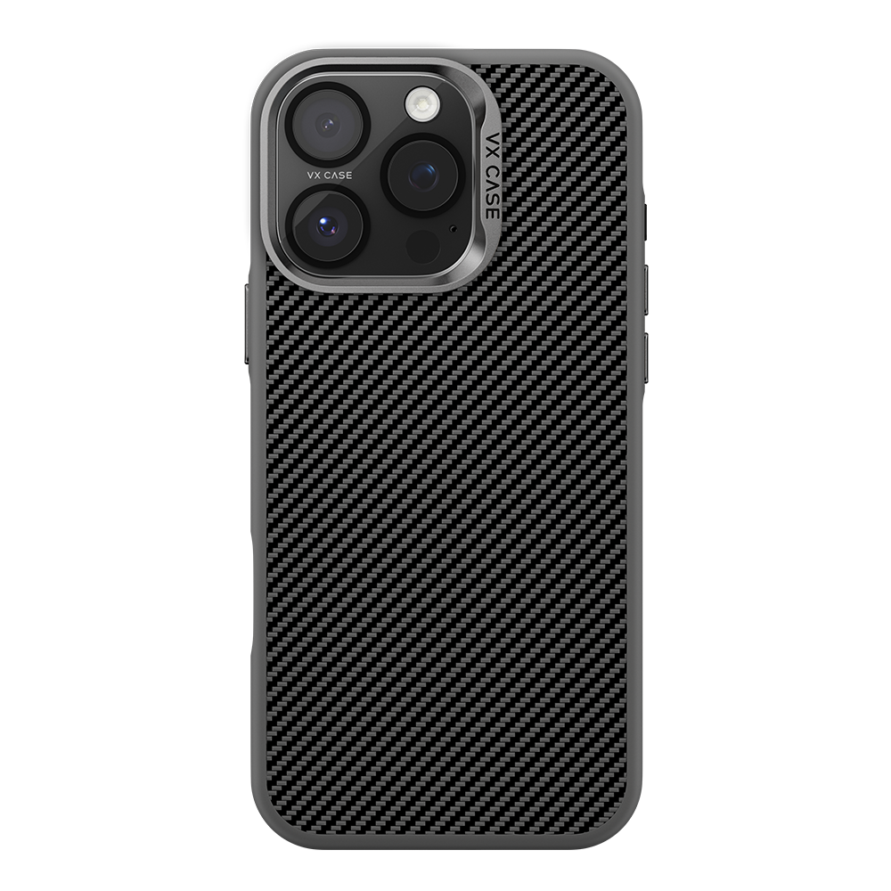 Capa Carbon VX Case Magsafe para iPhone 16 Pro - Cinza