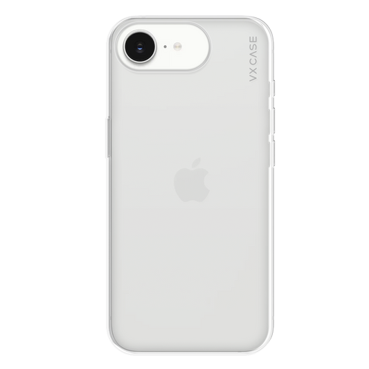 Capinha de Celular de silicone rígido transparente VX Case para iPhone 16e