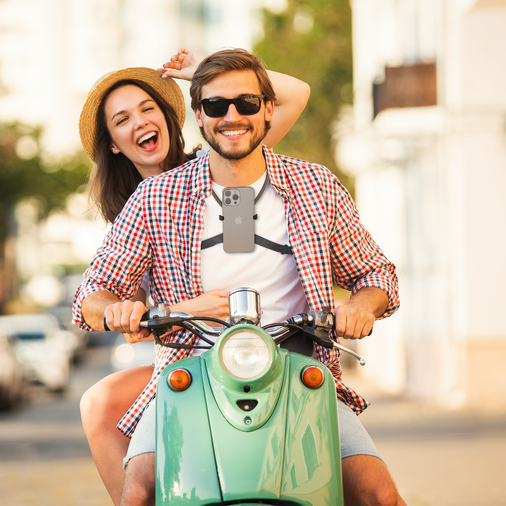 Neck Holder Magsafe VX Case - Cinza