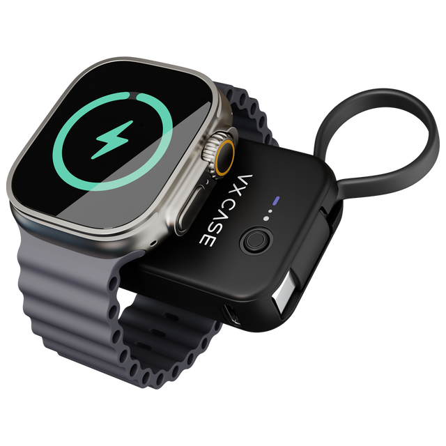 Carregador Portátil de Smartphone e Apple Watch Help Charger VX Case - Preto