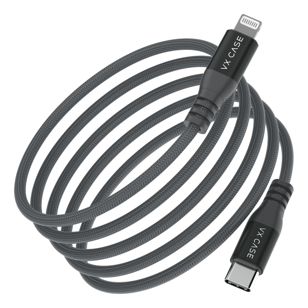 Cabo Dragon VX Case USB-C / Lightning - Chumbo