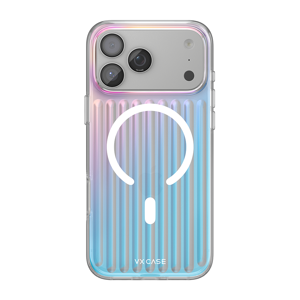 Capinha de iPhone 17 Pro Max MagSafe Glam Rainbow | VX Case