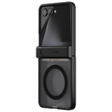 Capa MagSafe Galaxy Z Flip 7 com Suporte Preta