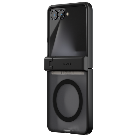 Capa MagSafe Galaxy Z Flip 7 com Suporte Preta