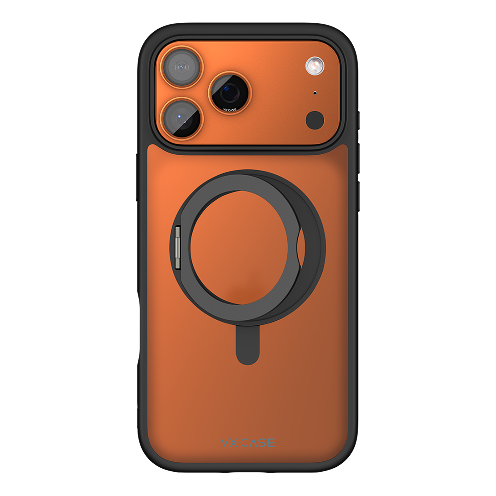 Capa MagSafe iPhone 17 Pro Max Preta - KickStand