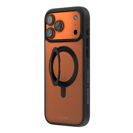 Capa MagSafe iPhone 17 Pro Max Preta - KickStand