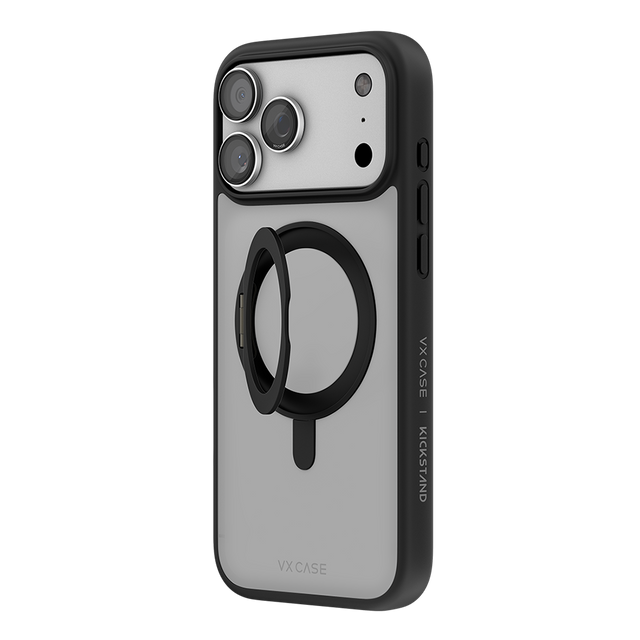 Capa MagSafe iPhone 17 Pro Max Preta - KickStand