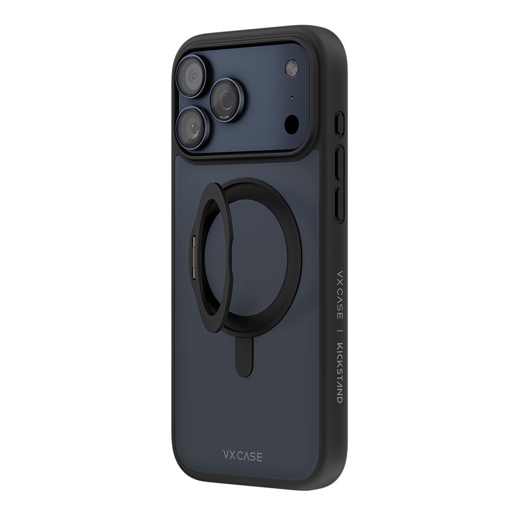 Capa MagSafe iPhone 17 Pro Max Preta - KickStand