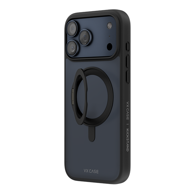 Capa MagSafe iPhone 17 Pro Max Preta - KickStand