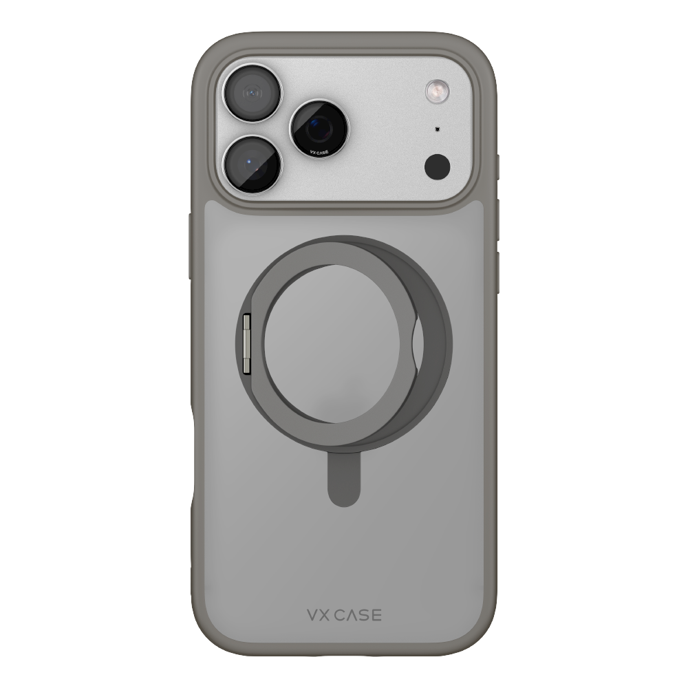 Capa MagSafe iPhone 17 Pro Max Titanium Natural - KickStand