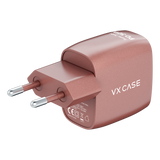 Carregador Turbo PD 30W com 2 portas USB e Type C - Mini Boost