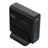 Carregador 5 em 1 Ultra Turbo 140W  3 USB-C e 2 USB-A Powerful VX Case