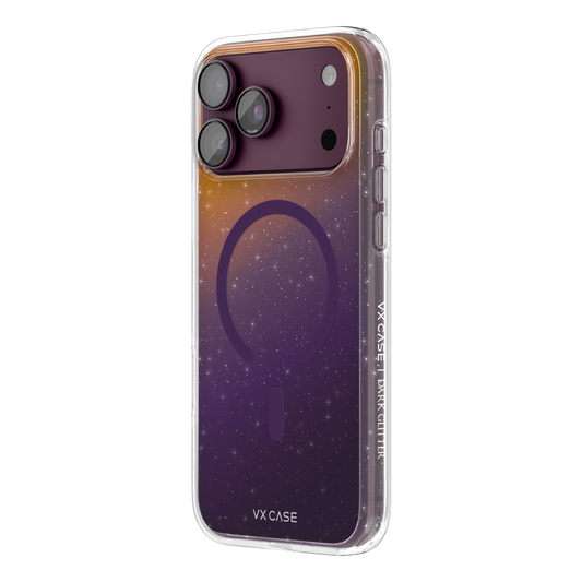 29264 - Capa Dark Glitter Magsafe VX Case iPhone 18 Pro Max - Dark Cherry Perspectiva