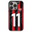 Capa iPhone 15 Pro Max Preta Fosca - Camisa do Vitória 2024