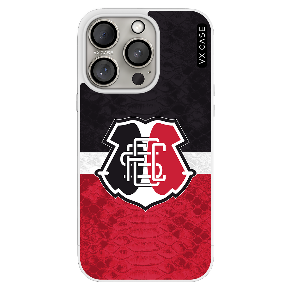 Capa iPhone 15 Pro Max Branca - Santa Cruz Cobra Coral