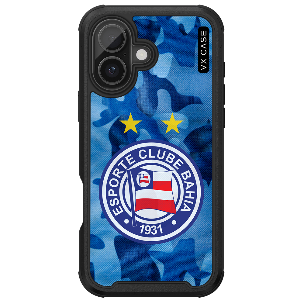 Capa iPhone 16 MagSafe - Tricolor Camuflado - Shield Cover II