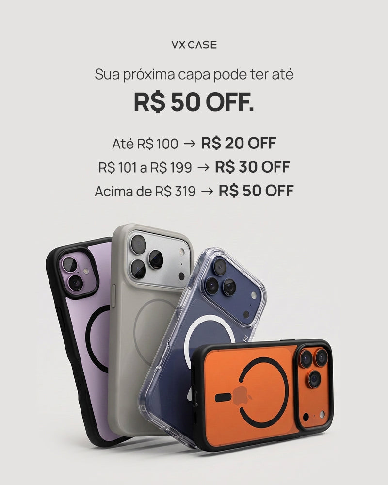 50% OFF Capinhas | VX Case