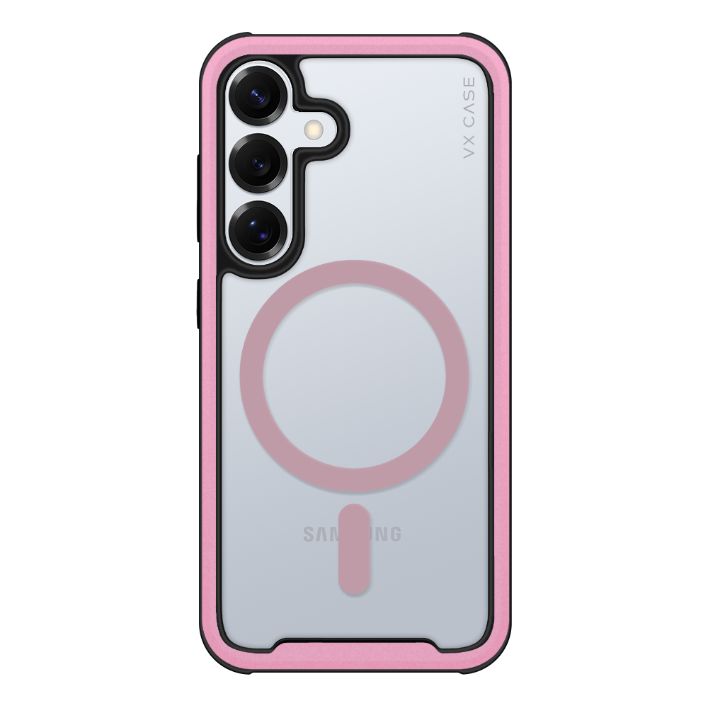 Capa Shield Cover II Magsafe VX Case Galaxy S25 - Rosa