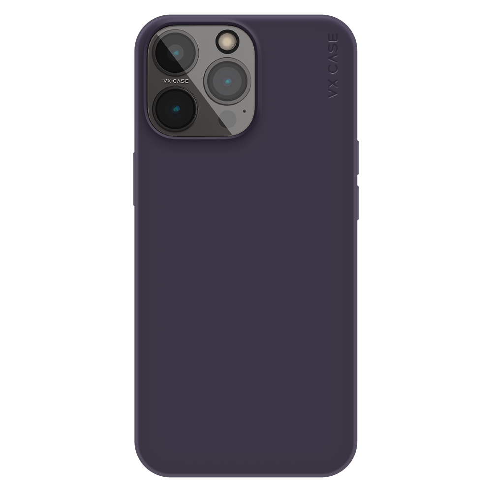 Capinha de Celular Smooth roxa VX Case para iPhone 14 Pro Max