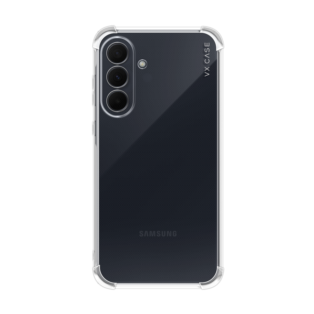 Capinha de Celular TPU Anti-Shock transparente VX Case para Samsung Galaxy A36