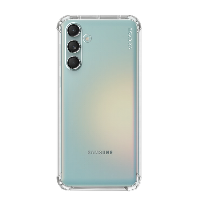 Capinha de Celular TPU Anti-Shock transparente VX Case para Samsung Galaxy M55