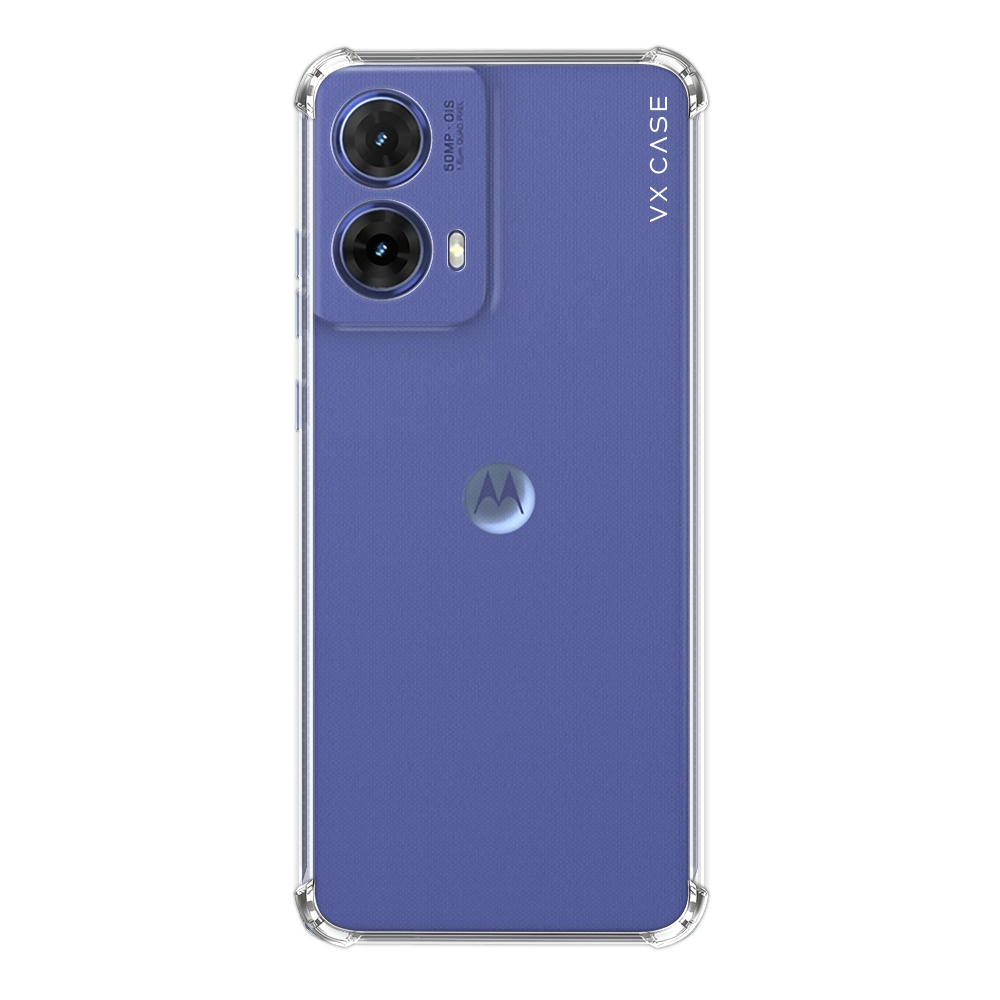 Capa para Moto G85 Transparente - TPU Anti Shock