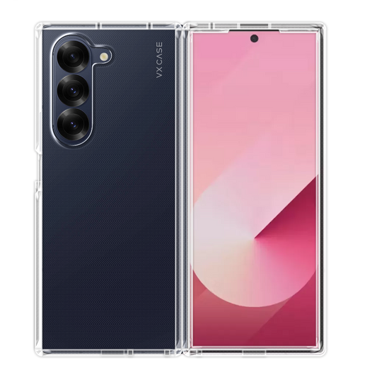 Capinha de Celular TPU transparente VX Case para Samsung Galaxy Z Fold 6