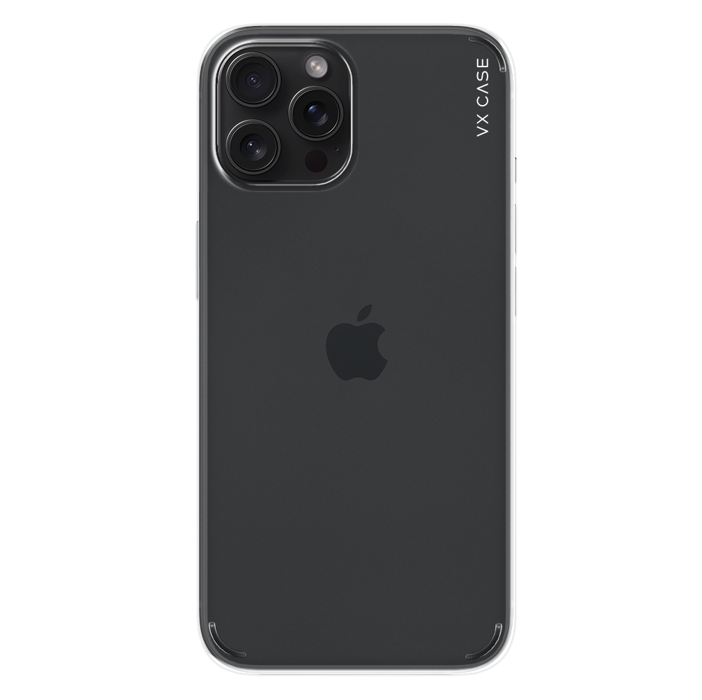 Capinha de Celular transparente VX Case para iPhone 15 Pro Max