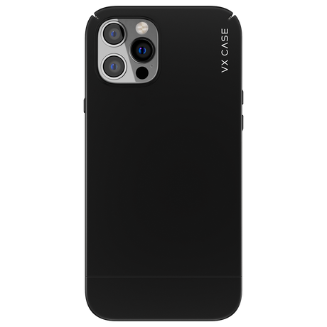 Capa para iPhone 12 Pro de Polímero Preta Fosca - VX Case