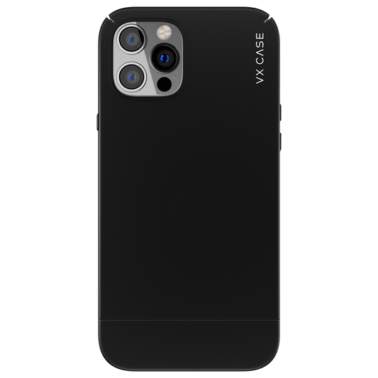 Capa para iPhone 12 Pro de Polímero Preta Fosca - VX Case