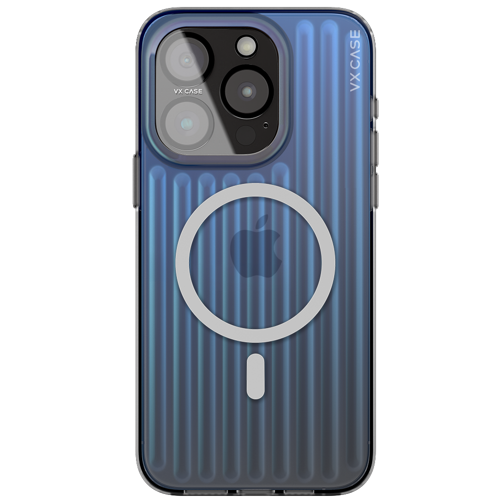 Capa Magsafe para iPhone 15 Pro - Glam Matte Blue
