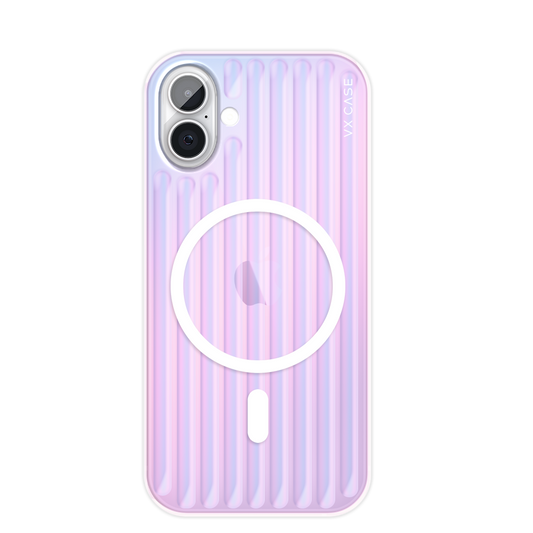 Capinha de Celular Glam Rainbow com MagSafe VX Case para iPhone 16 Plus