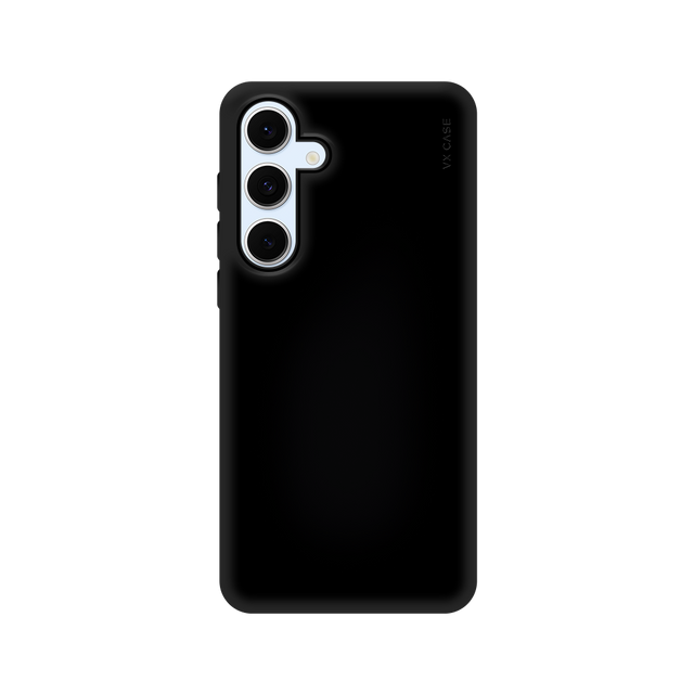 Capinha de Celular Smooth preta VX Case para Samsung Galaxy S24 FE