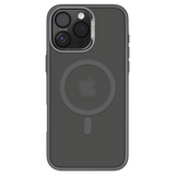 Capa Magsafe para iPhone 16 Pro Max Graffiti com Fundo Fosco - Titanium