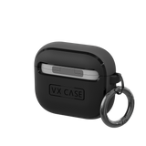 Case protetora para AirPods 4 / Pro 4 Preta - Alcântara