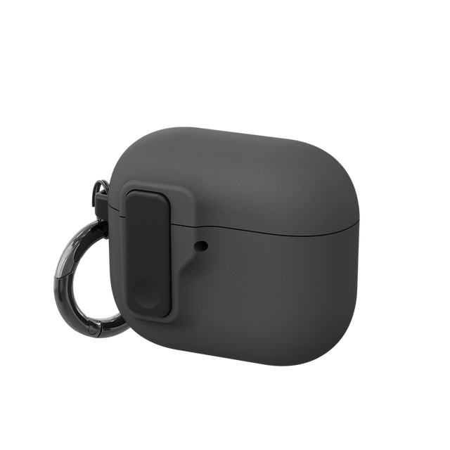 Case protetora para AirPods 4 / Pro 4 Preta - Alcântara