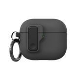 Case protetora para AirPods 4 / Pro 4 Preta - Alcântara
