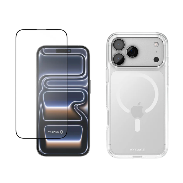 Capa Eternum + Película Safira Transparente | iPhone 17 Pro Max