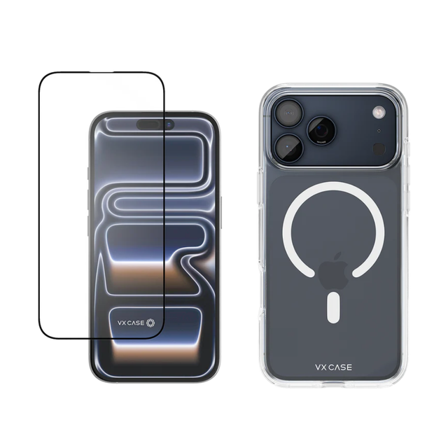 Capa Eternum + Película Safira Transparente | iPhone 17 Pro Max