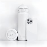 Kit Mag Exclusive: Garrafa Térmica + Capa + Base em Silicone