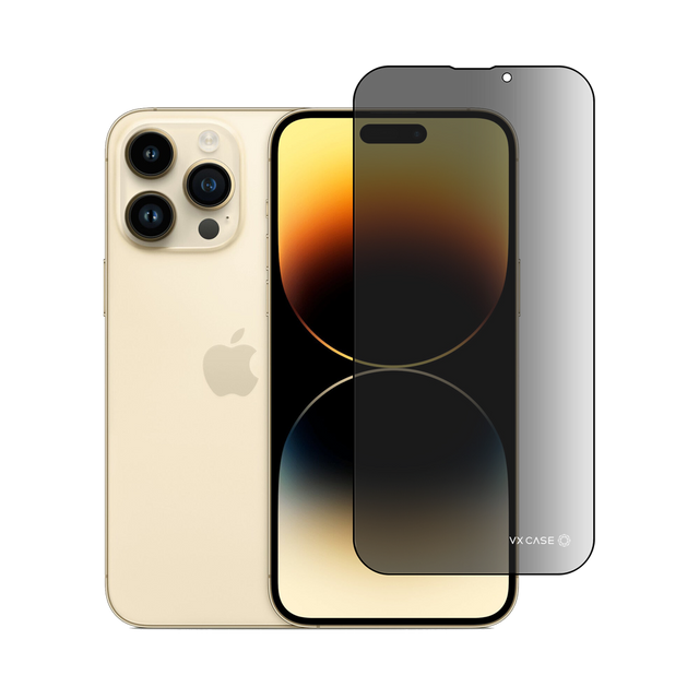 Película de Privacidade Anti Impacto Para iPhone 14 Pro - Safira