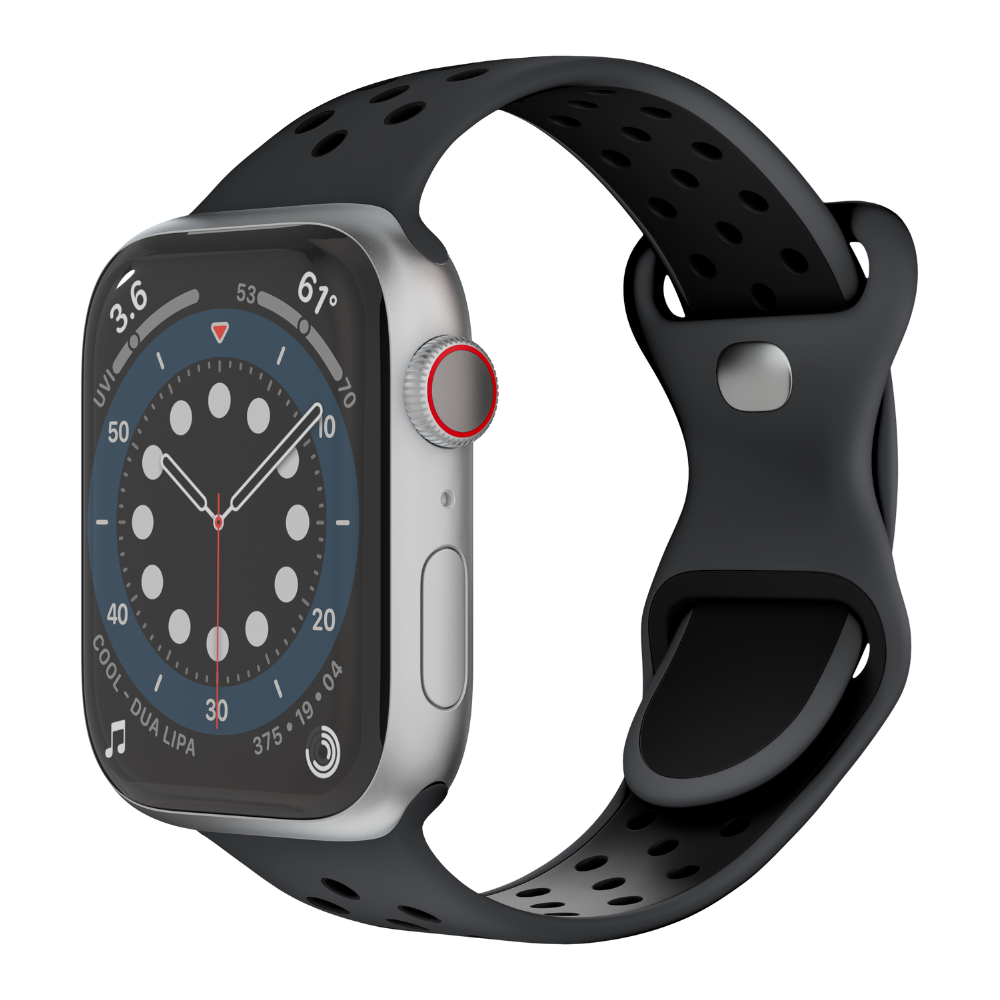 Pulseira de Silicone Sports para Apple Watch