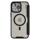 Capa Carteira MagSafe iPhone 15 Pro Max Preta - Limited